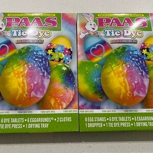 Paas tie dye egg decorating kit pack of 2